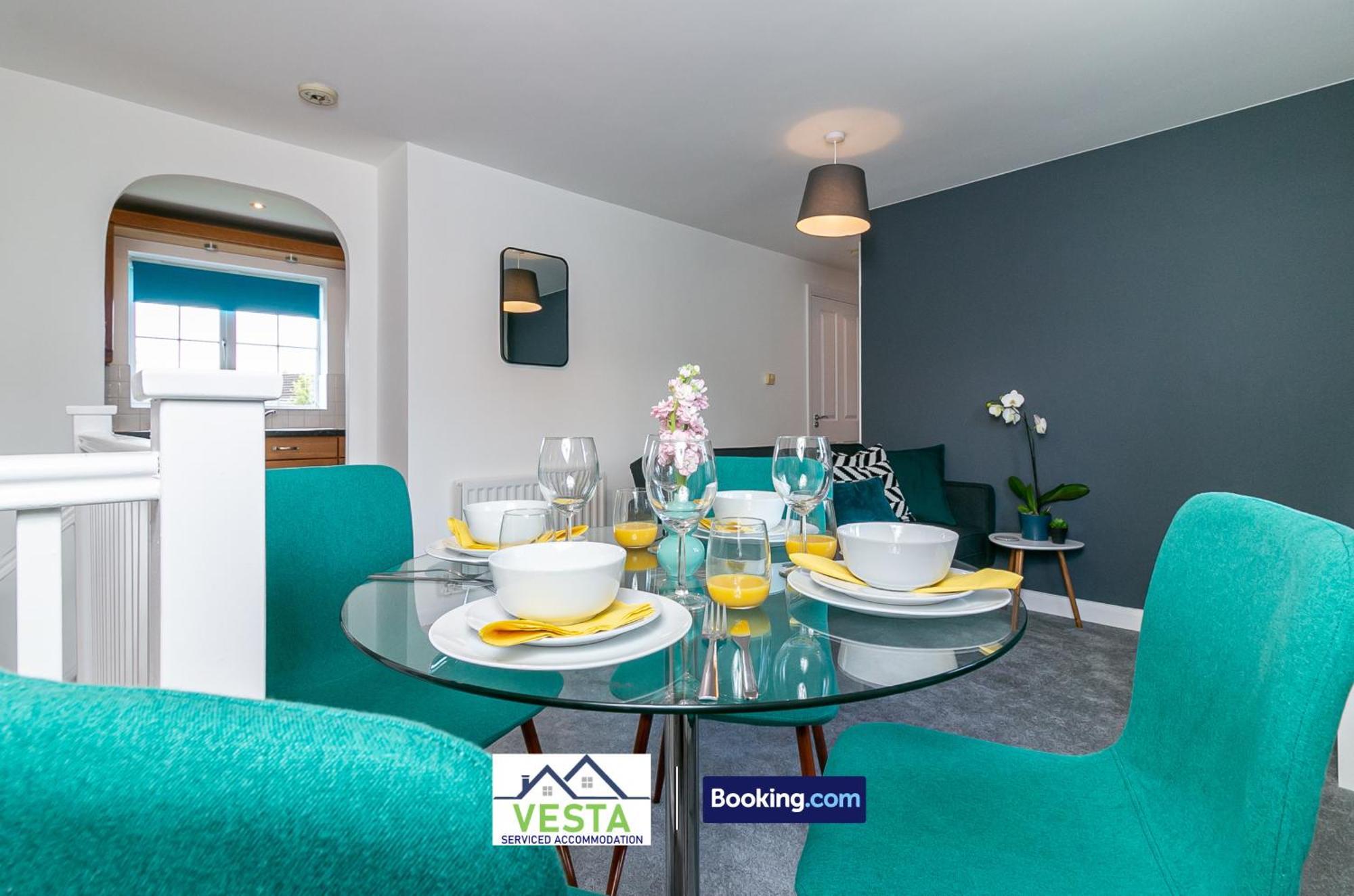 Three Bedroom Apartment By Vesta Serviced Accommodation & Short Lets Hatfield With Free Parking Eksteriør billede
